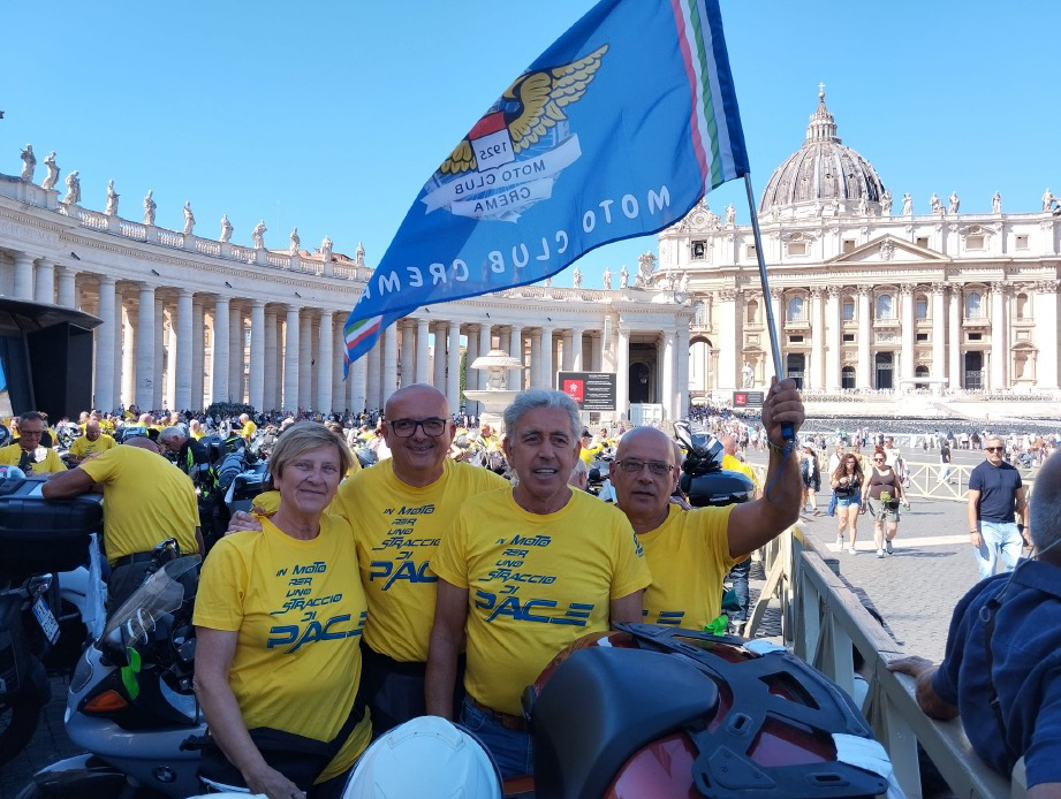 Crema - In moto dal Papa 