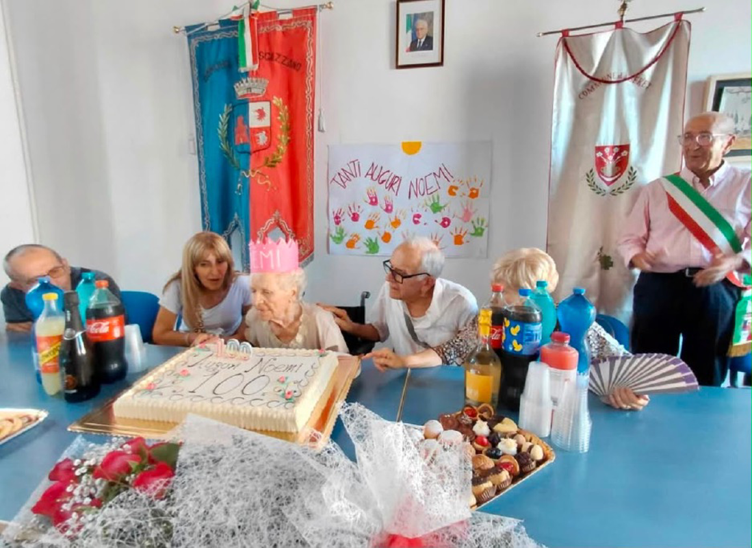 Moscazzano - Auguri alla nuova centenaria