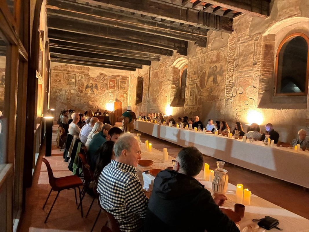 Pandino - Cena rurale della Pandino di una volta