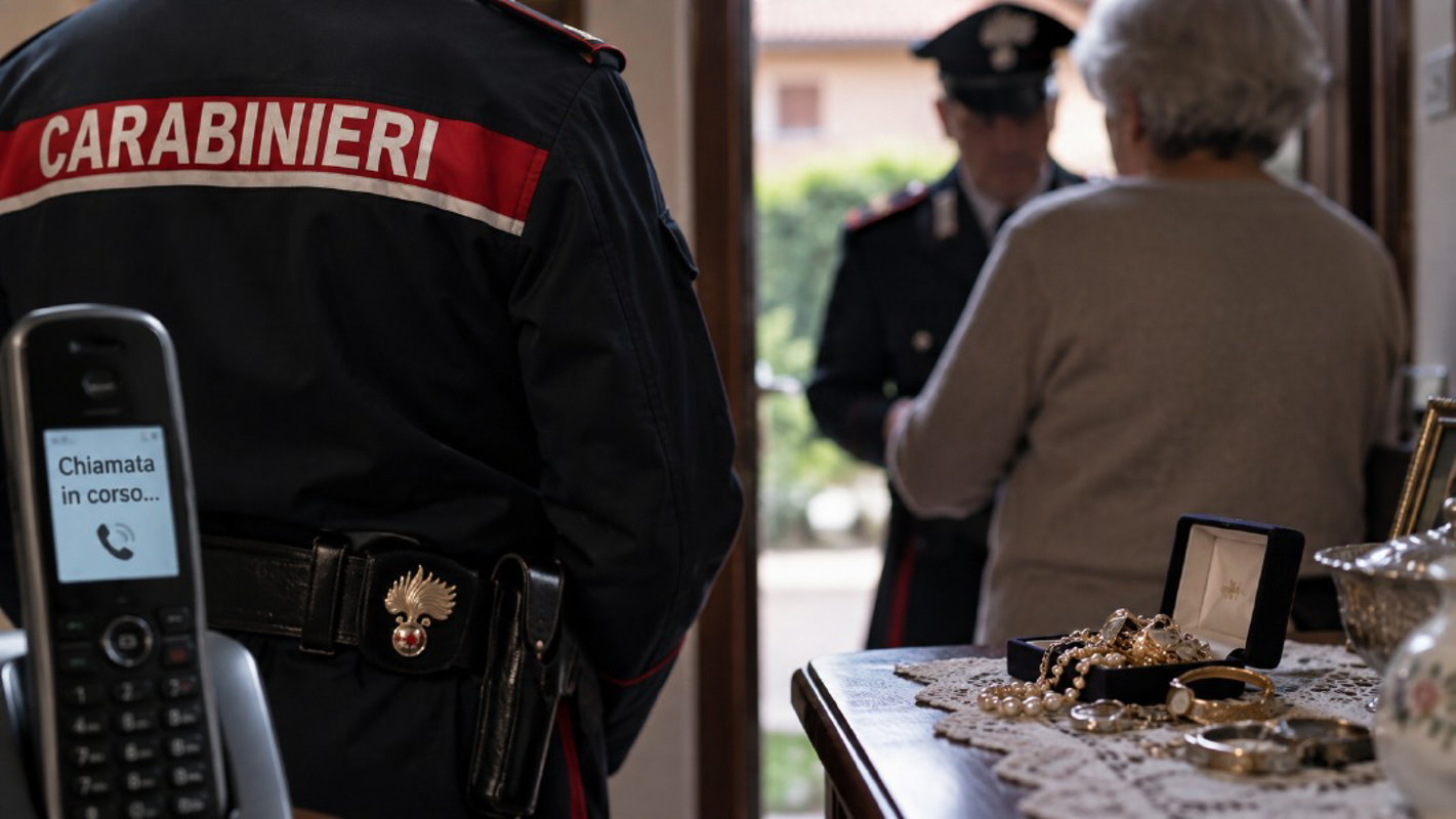 Dal territorio - Finti carabinieri, due fratelli derubati 
