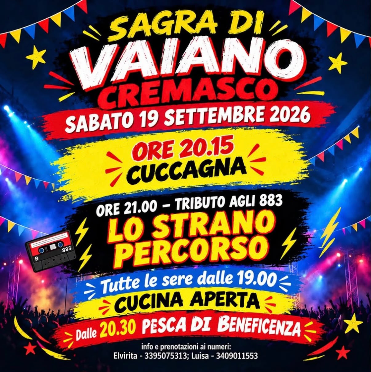 Gli appuntamenti di questo sabato