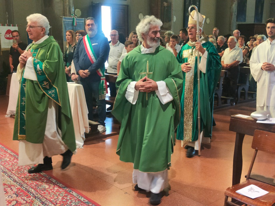 Dal territorio —Antegnate, ingresso del nuovo parroco 