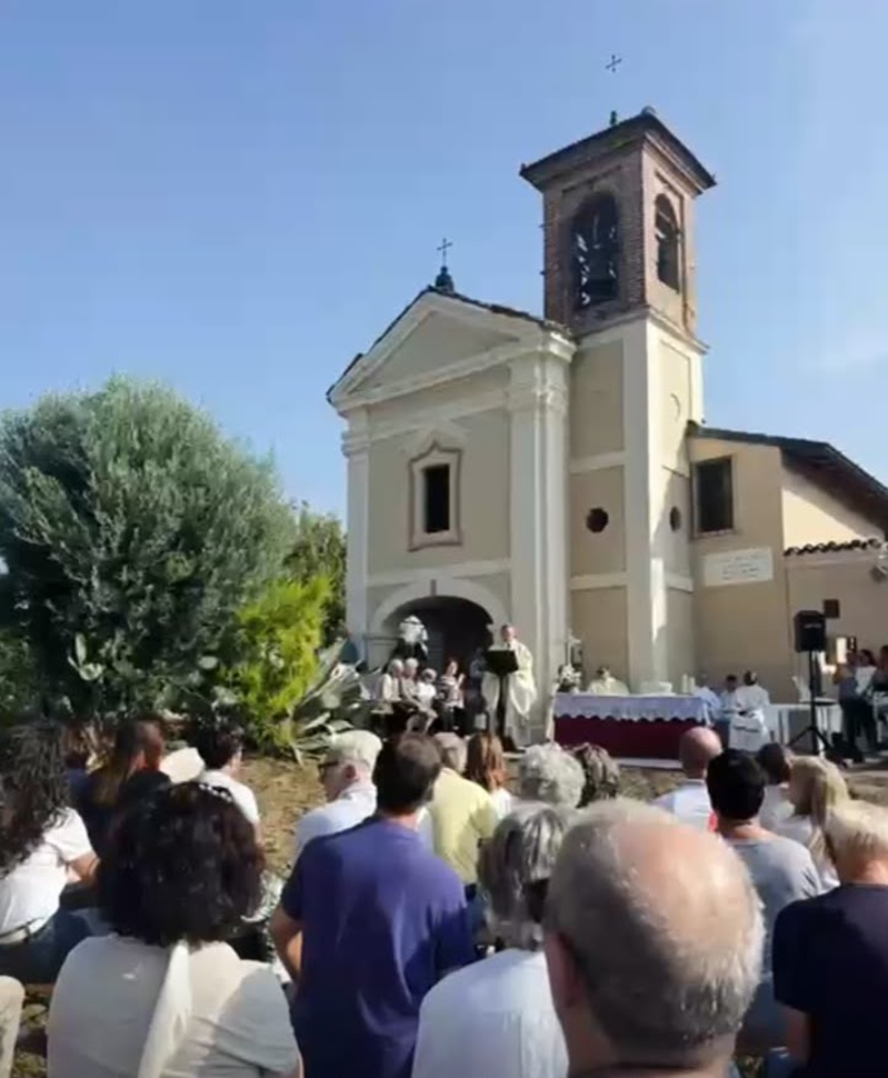 Crema - Inaugurata la chiesina