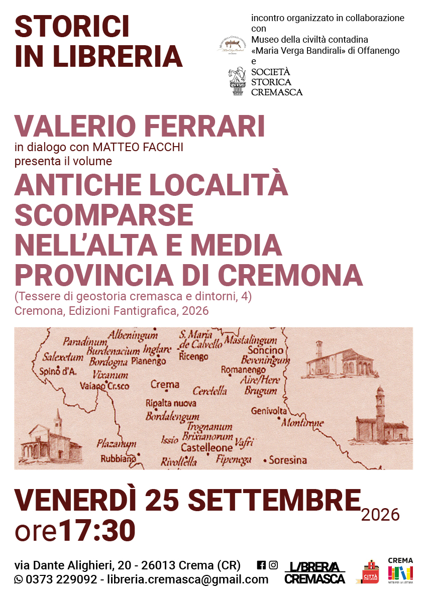 Gli appuntamenti nel Cremasco