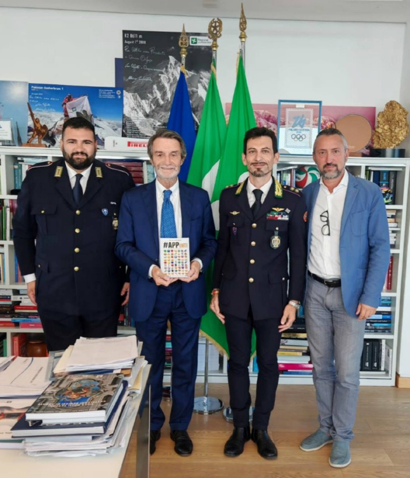 Pandino - Il comandante Cantoni da Attilio Fontana