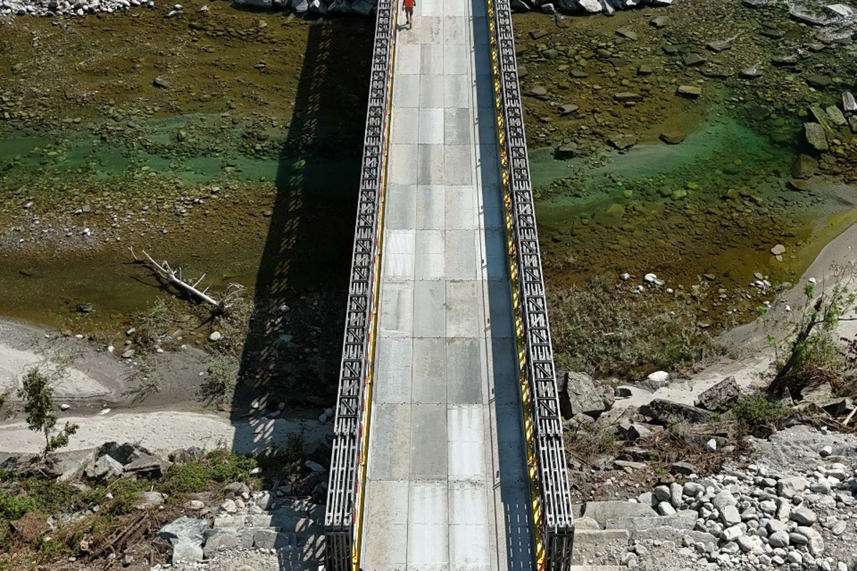 Crema - Ponte provvisorio in forse