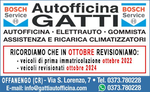 Autofficina Gatti 01/10/2026