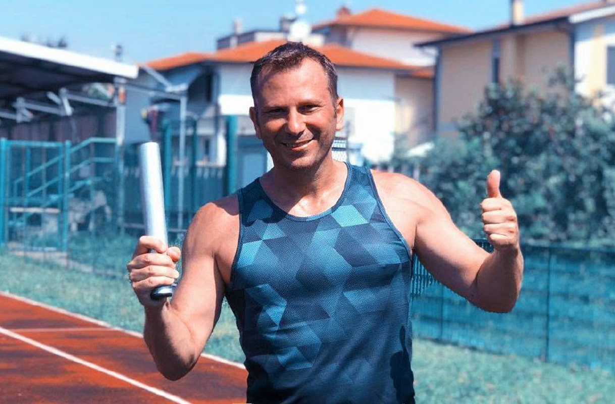 Soncino - Aldo Gallina, artista ma anche atleta