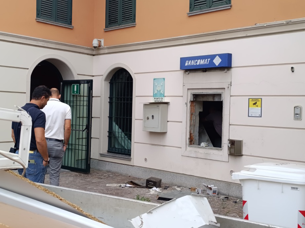 Casaletto Vaprio - Assalto al bancomat